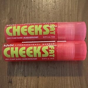 NYX Cheeks Fat Juicy Plump Blush Sticks - Neon Pink